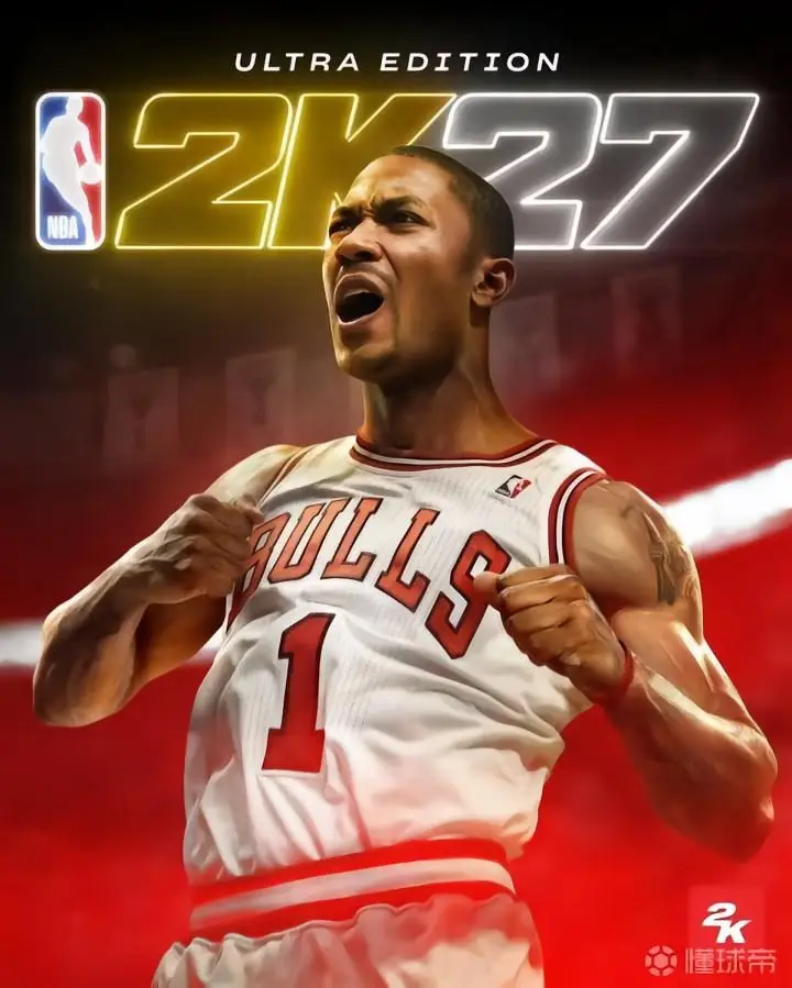 玫瑰绽放!官方:罗斯当选《NBA2K27》至尊典藏版封面