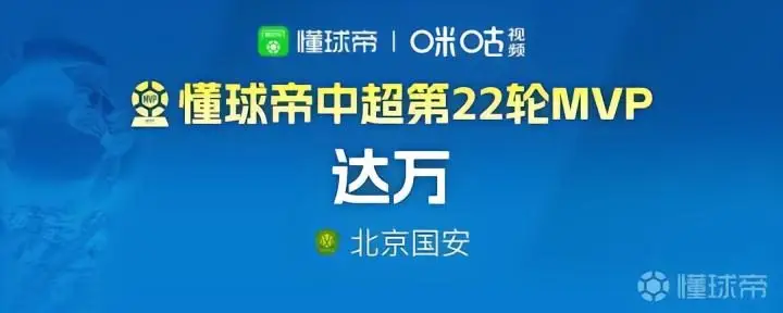 2026赛季中超第22轮MVP:达万的精彩表现